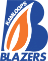 Kamloops Blazers 1987 88-2004 05 Primary Logo Sticker Heat Transfer