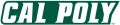 Cal Poly Mustangs 1999-Pres Wordmark Logo 02 Sticker Heat Transfer