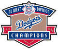 Los Angeles Dodgers 2004 Champion Logo Sticker Heat Transfer