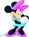 Minnie Mouse Logo 09 Sticker Heat Transfer