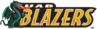 UAB Blazers 1996-2014 Wordmark Logo 02 Sticker Heat Transfer
