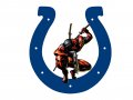 Indianapolis Colts Deadpool Logo Sticker Heat Transfer