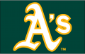 Oakland Athletics 2014-Pres Cap Logo Sticker Heat Transfer