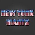 New York Giants American Captain Logo Sticker Heat Transfer