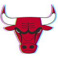 Phantom Chicago Bulls logo decal sticker