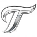Toronto Blue Jays Silver Logo Sticker Heat Transfer
