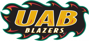 UAB Blazers 1996-2014 Wordmark Logo 01 decal sticker