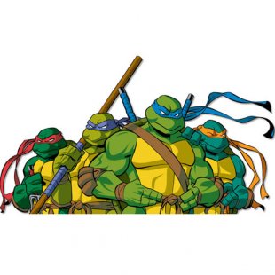 Ninja Turtle Logo 05 Sticker Heat Transfer