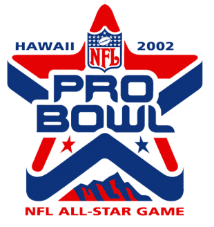 Pro Bowl 2002 Logo decal sticker