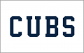 Chicago Cubs 1921 Jersey Logo decal sticker
