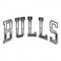 Chicago Bulls Silver Logo Sticker Heat Transfer