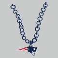 New England Patriots Necklace logo decal sticker