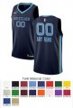 Memphis Grizzlies Custom Letter and Number Kits for Icon Jersey Material Twill