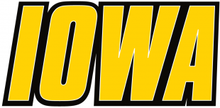 Iowa Hawkeyes 2002-Pres Wordmark Logo 04 Sticker Heat Transfer