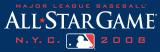 MLB All-Star Game 2008 Wordmark 02 Logo decal sticker