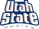 Utah State Aggies 1996-2011 Wordmark Logo decal sticker