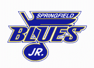 Springfield Junior Blues 1999 00-2004 05 Primary Logo Sticker Heat Transfer