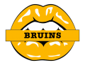 Boston Bruins Lips Logo Sticker Heat Transfer