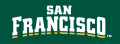 San Francisco Dons 2012-Pres Wordmark Logo 06 Sticker Heat Transfer