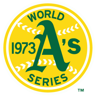Oakland Athletics 1973 Special Event Logo decal sticker