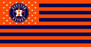 Houston Astros Flag001 logo decal sticker