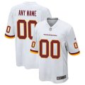 Washington Football Team Custom Letter and Number Kits For Away Jersey Material Vinyl