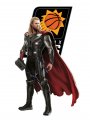 Phoenix Suns Thor Logo decal sticker