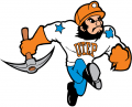 UTEP Miners 1992-2003 Mascot Logo decal sticker