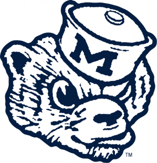 Michigan Wolverines 1948-1963 Primary Logo decal sticker