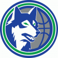 Minnesota Timberwolves 1989-1995 Alternate Logo decal sticker
