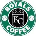 Kansas City Royals Starbucks Coffee Logo Sticker Heat Transfer