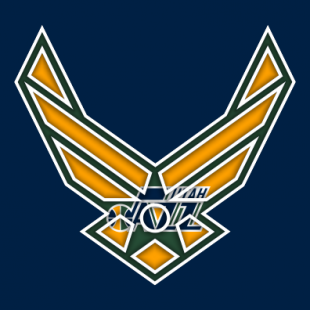 Airforce Utah Jazz logo Sticker Heat Transfer