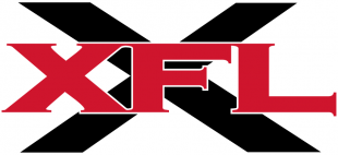 XFL 2001 Primary Logo Sticker Heat Transfer