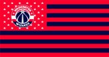 Washington Wizards Flag001 logo decal sticker