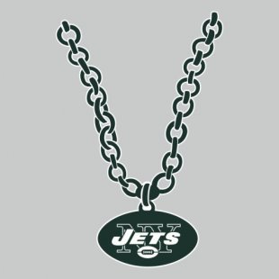 New York Jets Necklace logo decal sticker
