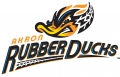 Akron RubberDucks 2014-Pres Primary Logo Sticker Heat Transfer