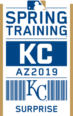 Kansas City Royals 2019 Event Logo Sticker Heat Transfer