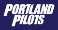 Portland Pilots 2006-2013 Wordmark Logo 02 Sticker Heat Transfer