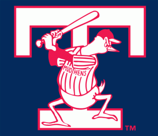 Toledo Mud Hens 19---Pres Cap Logo decal sticker