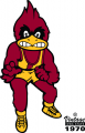 Iowa State Cyclones 1970-1983 Mascot Logo decal sticker