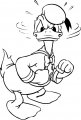 Donald Duck Logo 06 Sticker Heat Transfer
