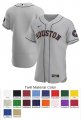 Houston Astros Custom Letter and Number Kits for Road Jersey Material Twill