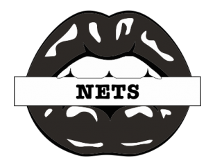 Brooklyn Nets Lips Logo Lips Logo Sticker Heat Transfer