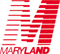 Maryland Terrapins 1984-1988 Wordmark Logo Sticker Heat Transfer