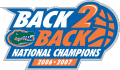 Florida Gators 2007 Champion Logo Sticker Heat Transfer