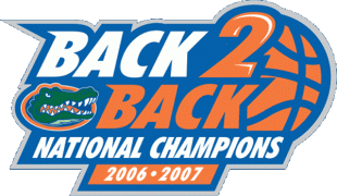 Florida Gators 2007 Champion Logo decal sticker