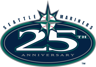 Seattle Mariners 2002 Anniversary Logo decal sticker