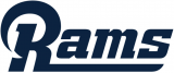 Los Angeles Rams 2016-Pres Wordmark Logo Sticker Heat Transfer