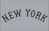 New York Yankees 1913-1915 Jersey Logo decal sticker