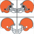 Cleveland Browns Helmet Logo Sticker Heat Transfer